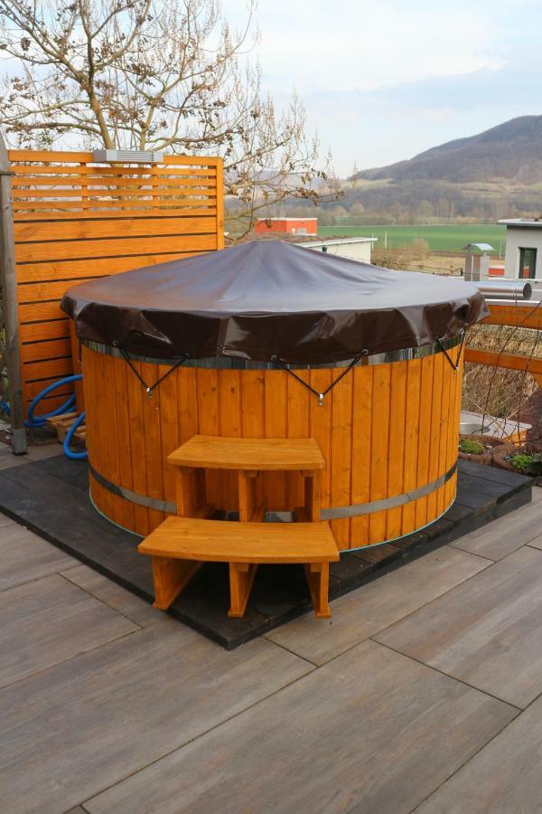 Romantische Ferienwohnung Mit Fantastischem Ausblick, Pool Und Gartensauna Ена Экстерьер фото